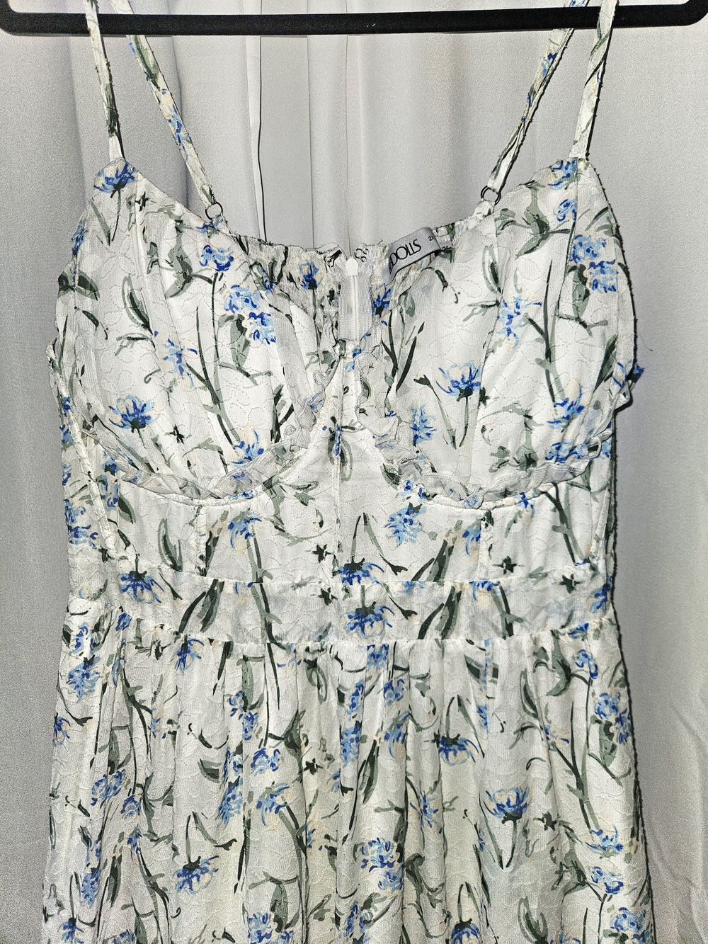 Rebdolls Floral Ruffle Maxi Dress β Size 2X β Boho Cottagecore β EUC - Picture 3 of 10